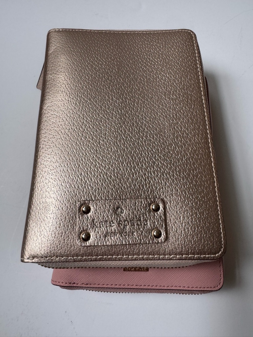 NWT Kate Spade planner rose gold